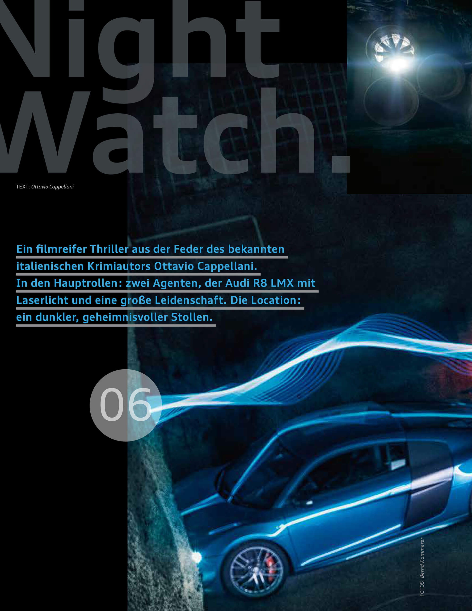 teaser image: Night Watch AUDI R 8